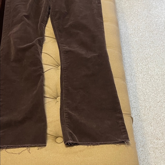MOTHER Chocolate Brown Flare Pants - Picture 3 of 4
